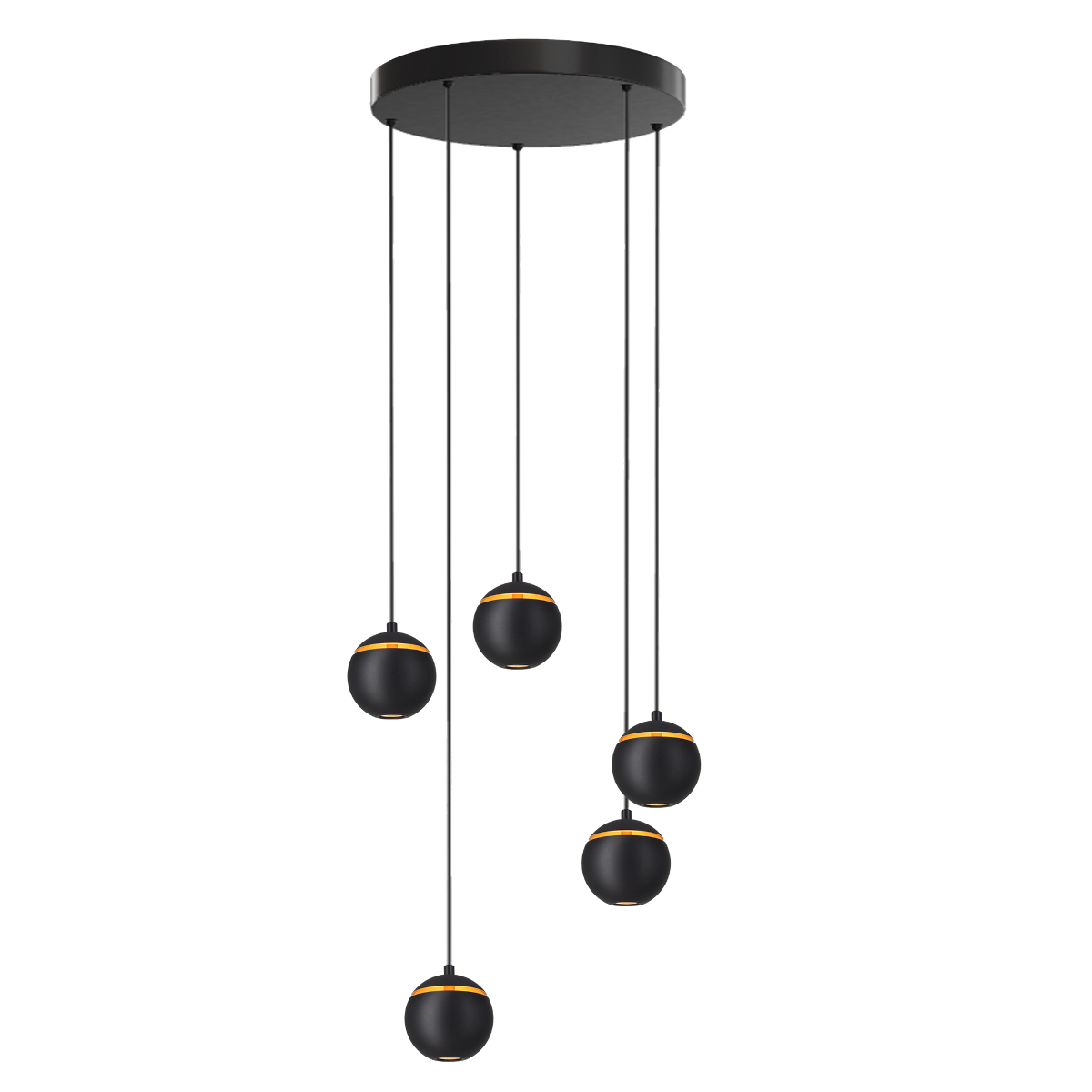 FRUCTUS THURGOVIA - Round 5, Pendelleuchte, Durchmesser 95mm, D2W